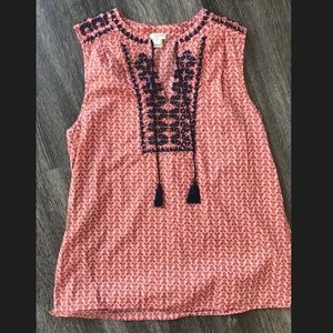 Fun BOHO J-Crew Top
